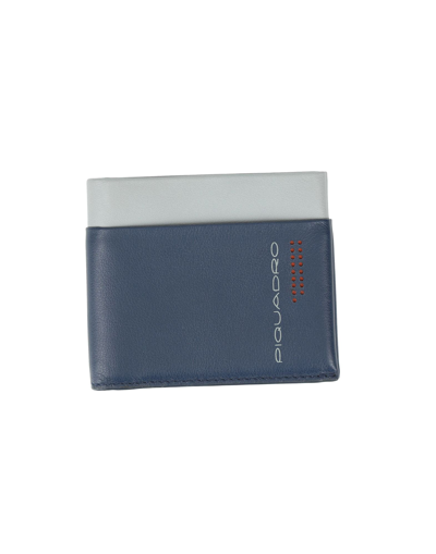 Piquadro Document Holders In Blue