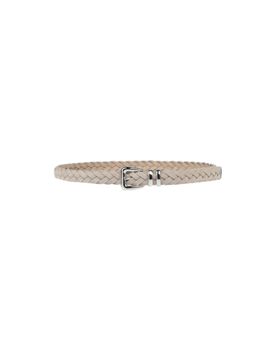 Brunello Cucinelli Belts In Beige