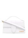Jacquemus Le Grand Bambino Leather Top Handle Bag In White