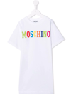 MOSCHINO LOGO-PRINT T-SHIRT DRESS