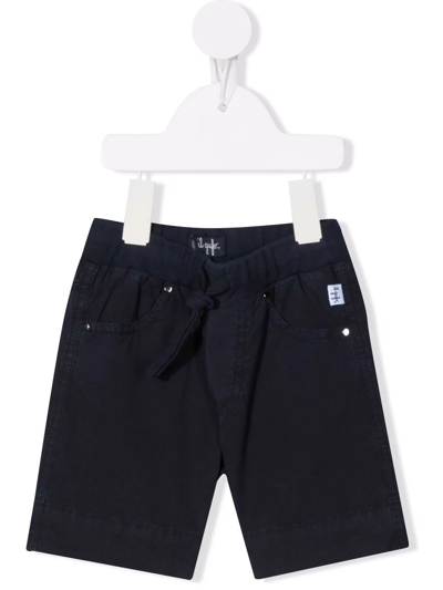 Il Gufo Babies' Drawstring Fastening Shorts In Blue