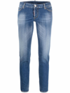DSQUARED2 1964 LOW-RISE SKINNY JEANS