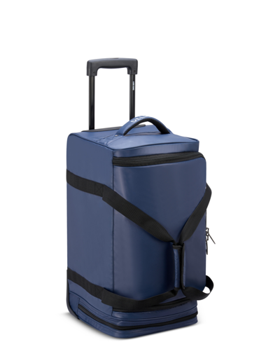 Delsey Raspail 21" Rolling Carry-on Duffel In Blue