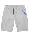 Brady Men's  Gray Wordmark Fleece Shorts In Gray