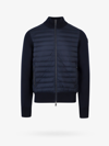 Moncler Cardigan In Blue