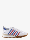 Dsquared2 Legend Sneakers In Leather And Suede In White