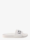 Dsquared2 Logo-print Open-toe Slides In White