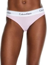 Calvin Klein Modern Logo Thong In Pale Orchid