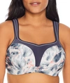 Panache Ultimate High Impact Underwire Sports Bra In Abstract Ink