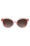 KATE SPADE AMBERLEES 55MM GRADIENT EAT EYE SUNGLASSES