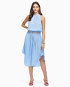 Ramy Brook Audrey Sleeveless Midi Dress In Ocean