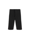 PRADA PRADA MEN'S BLACK OTHER MATERIALS trousers,SPG32S1821Z7TF0002 50