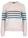 A.P.C. A.P.C. WOMEN'S WHITE OTHER MATERIALS SWEATER,WSAAVF23102AAD L