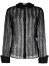 SAINT LAURENT CAMICIA PATCHWORK