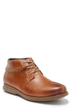 Sandro Moscoloni Split Toe Leather Chukka Boot In Cognac