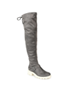 Journee Collection Extra Wide Calf Salisa Boots In Grey
