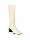 Journee Collection Women's Winny Extra Wide Calf Boots In Bone