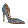 Nine West Women's Folowe D'orsay Pumps Women's Shoes In Glitter Multi