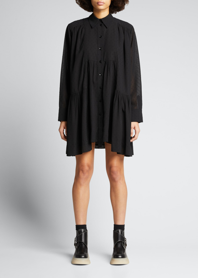 knee length dresses for ladies Ganni