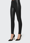 Wolford Estella Faux Leather Leggings In Black