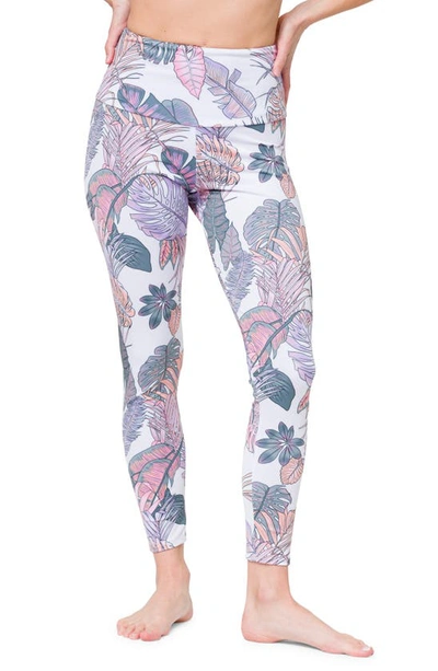 Onzie High Rise Capris In Boho Botanical