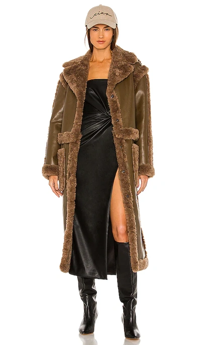 Lpa Adriano Coat In Taupe