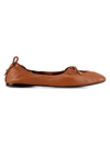 FRAME WOMEN'S LE SUNSET LEATHER FLATS