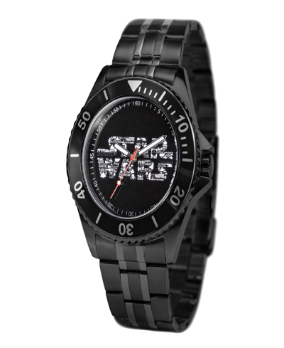 Ewatchfactory Men's Disney Star Wars Darth Vader Honor Black Stainless Steel Bracelet Watch 46mm