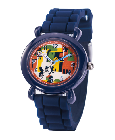 Ewatchfactory Kids'  Boy's Disney Luca Alberto Blue Silicone Strap Plastic Watch 32mm