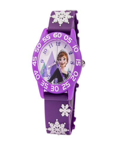 Ewatchfactory Girl's Disney Frozen 2 Purple Plastic Strap Watch 32mm