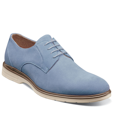 Stacy Adams Men's Tayson Plain Toe Oxford Shoes Men's Shoes In Blue