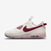 Nike White Air Max Terrascape 90 Sneakers In Summit White,pink Glaze,pomegranate