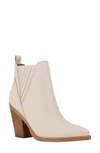 Marc Fisher Ltd Gadri Pointed Toe Bootie In Chic Cream Leather