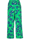 P.a.r.o.s.h P. A.r. O.s. H. Woman Pants Green Size S Silk In Green