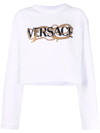 VERSACE 巴洛克印花短款卫衣