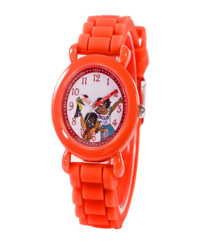 Ewatchfactory Kids' Boy's Disney Encanto Plastic Red Silicone Strap Watch 32mm