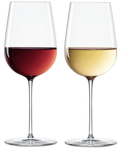 Lenox Tuscany Victoria James Signature Series Warm-region Wine Glasses, Set Of 2 In Clear