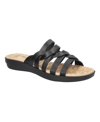 Easy Street Sheri Open Toe Sandal In Black