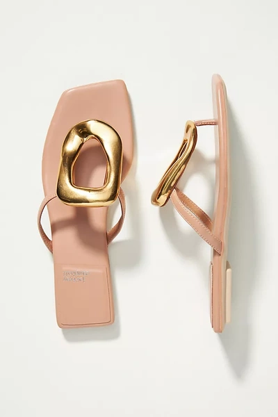 JEFFREY CAMPBELL LINQUES-2 THONG SANDALS