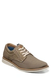 Nunn Bush Men's Otto Knit Plain Toe Lace Up Oxford Shoes Men's Shoes In Taupe Multi