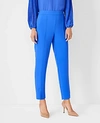 Ann Taylor The Petite Easy Ankle Pant In Dazzling Blue