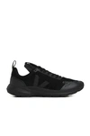 Rick Owens Black Veja Edition Performance Sneakers