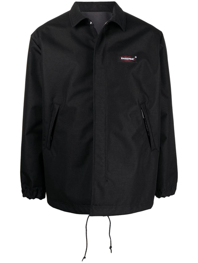 Undercover X Eastpak Long-sleeve Shirt Jacket In Schwarz