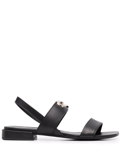 Furla Sandals In Black