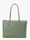 Kate Spade All Day Large Zip-top Tote In Romaine