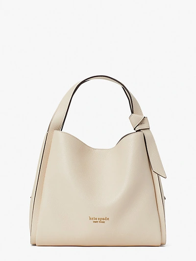 Kate Spade Knott Medium Crossbody Tote In Milk Glass