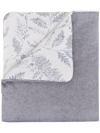 Tartine Et Chocolat Padded Double-sided Blanket In Grey
