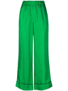 BLANCA VITA WIDE-LEG SILK TROUSERS