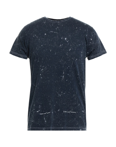 Daniele Alessandrini Homme T-shirts In Blue