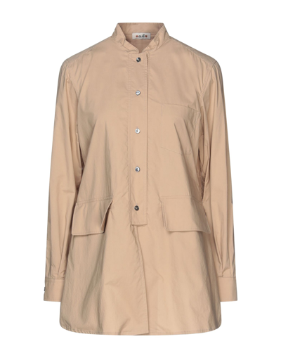 A.b. Shirts In Camel